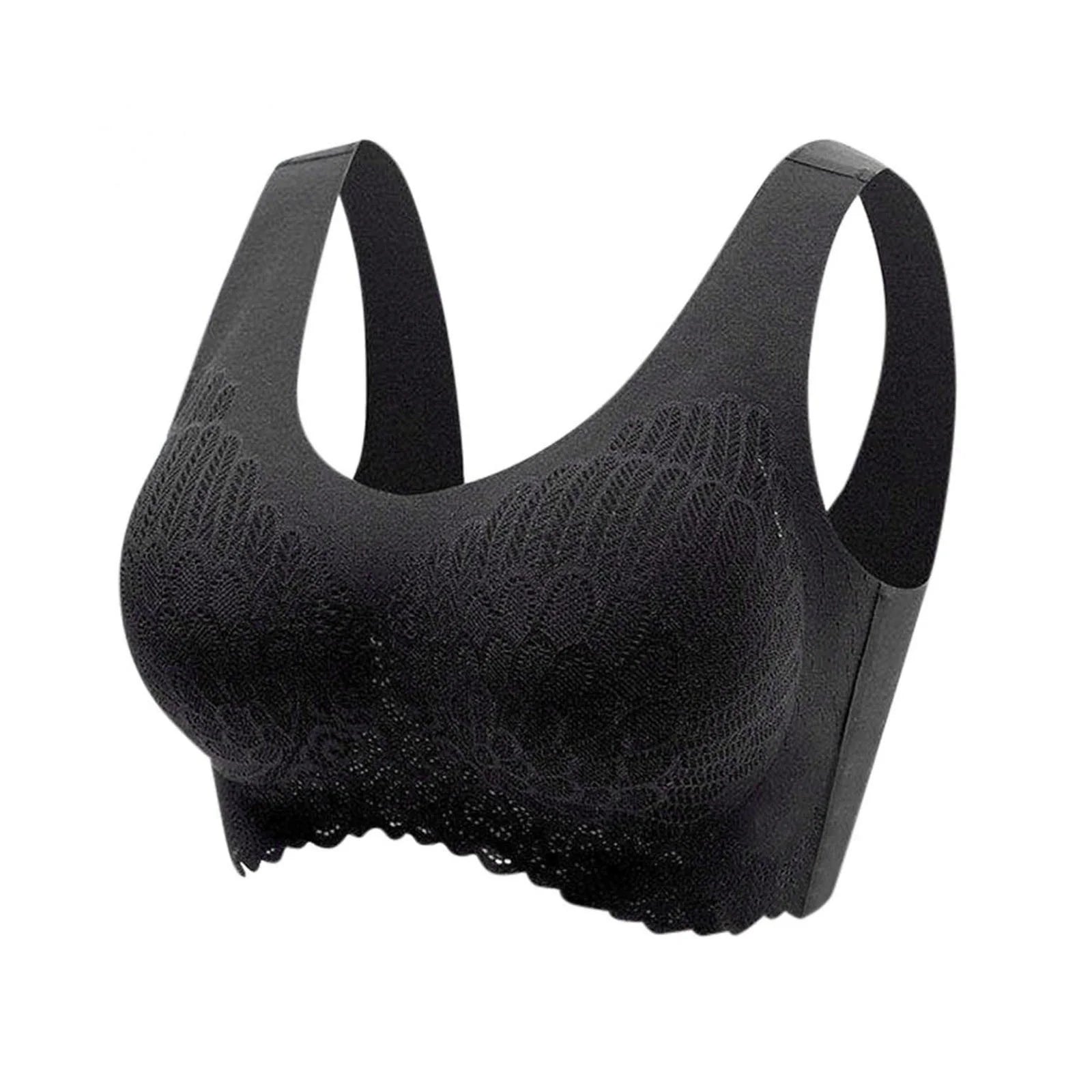 Women'S T Shirt Bra, Demi Cup, Smoothing, Lightly Lined，Full Coverage ，Wireless，Bra.