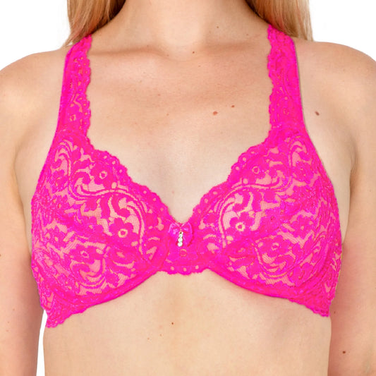 Women'S Signature Lace Unlined Underwire Bra, Single and 2-Pack