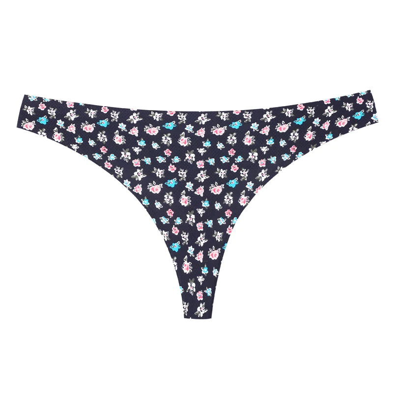 Women Sexy G String Lace Panties Low-Waist Underwear Femal Flowers Lingerie Temptation Knickers Thong No Trace Breathable Intima