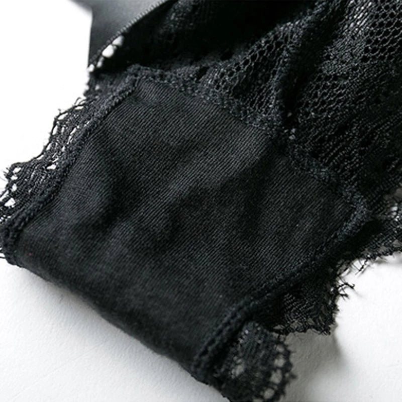 Meet'R Amazing Women Lingerie G String Lace Underwear Femal Sexy T-Back Thong Sheer Panties Japan Style Hot Transparent Knickers